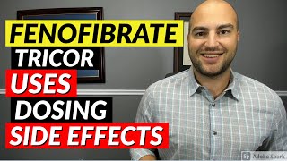 Fenofibrate Tricor  Uses Dosing Side Effects  Pharmacist Review [upl. by Lem]