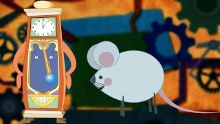 Hickory Dickory Dock  Nursery Rhyme with Lyrics [upl. by Avek]