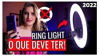 ✅ MELHOR RING LIGHT PARA VÍDEOS  Qual ring light comprar em 2023 [upl. by Ettennor]