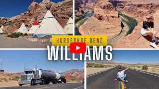 Horseshoe Bend amp Williams  USA 2024 [upl. by Eiznik]