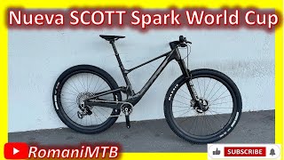 La nueva SCOTT Spark World Cup ¿Mejor que la SUPERCALIBER DanielRace8 ibonzugasti gcnenespanol [upl. by Dnartreb5]