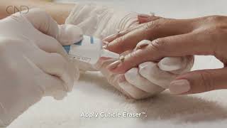 How To Manicure with CND™ PRO SKINCARE and CND™ SHELLAC™ [upl. by Ayikahs708]