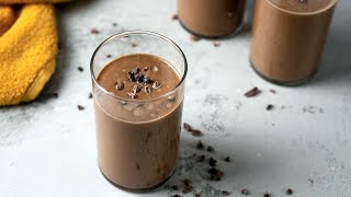 Keto Mocha Smoothie Low Carb amp DairyFree [upl. by Touber]