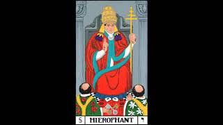 Tarot Key 5  The Hierophant [upl. by Eivad]