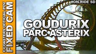 Goudurix  Parc Asterix  OnRide ECAM [upl. by Aneerehs]