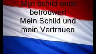 Nederlands volkslied  Dutch anthem quotWilhelmus van Nassauequot Vocaal Lyrics Dutch and German [upl. by Eryn]