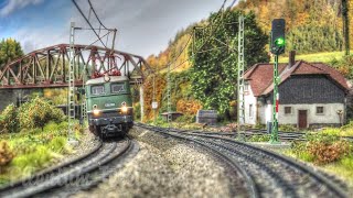 One of Germany’s most extraordinary HO Scale Model Railroad Layouts  8k Video Ultra HD [upl. by Edveh]