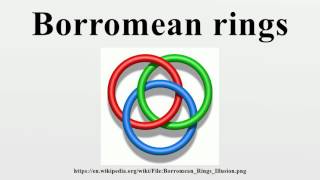 Borromean rings [upl. by Brynn62]