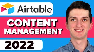 Airtable for Content Management  Airtable Content planning Tutorial [upl. by Aggi]