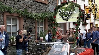 Grosser WinzerFestzug 2018  Weinfest der Mittelmosel [upl. by Neruat]