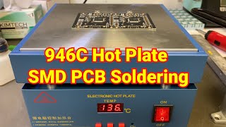 946C Hot Plate SMD PCD Soldering [upl. by Neeruan]