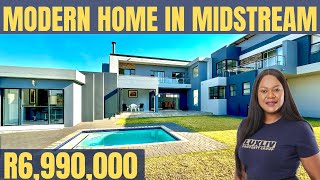 R6990000 Stunning 5 Bedroom Modern Home for Sale in Midstream Ridge [upl. by Morrison499]