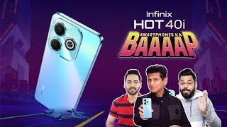 Infinix HOT 40i  16GB RAM 256GB ROM  8999  Loved by Tech Gurus  Sale from 21st Feb on Flipkart [upl. by Ttereve585]