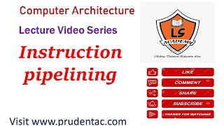 Instruction pipelining  4 stage instruction pipelining  Pipelining concept [upl. by Asetal]