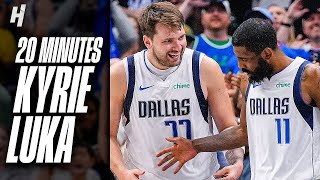 20 Minutes of Kyrie Irving amp Luka Doncic BEST DUO MOMENTS 🔥 [upl. by Eloci]