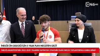 İnegöl’ün Geleceği İçin 5 Yıllık Plan Meclisten Geçti [upl. by Lledyr]