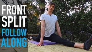 20 Minute Front Splits Routine FOLLOW ALONG [upl. by Weasner]