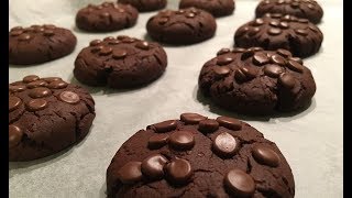 Schoko Cookies einfach amp lecker  ببيضة واحدة فقط حضري ألذ و أروع كوكيز بالشكلاطة [upl. by Storer275]