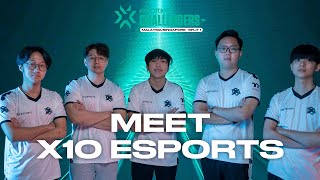 2023 VCT MYSG  Meet The Team ep 8  x10 Esports [upl. by Quick816]