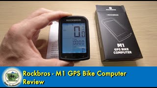 Rockbros M1 GPS Bike Computer Review [upl. by Ahsimot25]