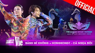 Live Concert Bánh Mì Không amp Hongkong1  Cá Ngựa Đôi  The Masked Singer Vietnam Allstar Concert [upl. by Ahern]