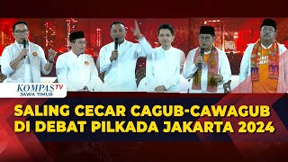 Full Debat Pilkada Jakarta 2024 Cagub amp Cawagub Jakarta Singgung Pandemi Hingga Gen Z [upl. by Venice]