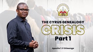 The Cyrus Genealogy Crisis Part 1  Apostle TF Chiwenga  Sunday Service  10 March 2024 [upl. by Sinaj]