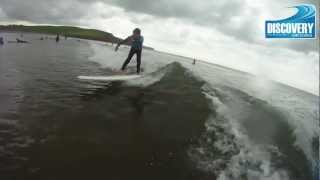 Discovery Surf School  Bigbury onSea amp Challaborough Bay [upl. by Enelrac]