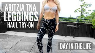 Aritzia TNA Legging Try On amp Review  Keltie OConnor [upl. by Kirsch]