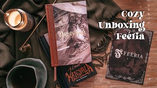 Unboxing Coleção Feéria  Mabinogion e Kalevala  HarperCollins Brasil [upl. by Nertie251]