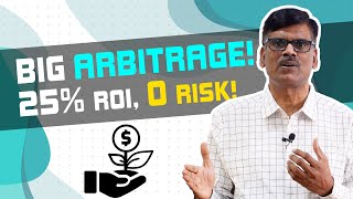 Best ARBITRAGE Trade  25 ROI with 0 RISK [upl. by Hizar445]