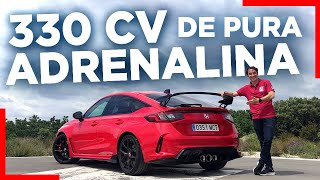 HONDA CIVIC TYPE R 2023  PRUEBA a FONDO  Con 330 CV ¿ES el NUEVO REY de los COMPACTOS DEPORTIVOS [upl. by Nonnerb56]