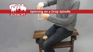 Spinning on a Drop Spindle [upl. by Enyaj599]