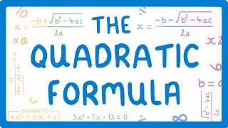 GCSE Maths  Solving Quadratics Using the Quadratic Formula 51 [upl. by Jarek]