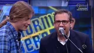 El Hormiguero  Steve Carell practica beatbox junto a Grison [upl. by Arimlede941]