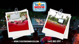 Texas Outdoor Movie Rentals  4698023997 [upl. by Lewiss229]