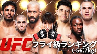 『UFCフライ級ランキングトップ10』選手紹介 [upl. by Devlen]