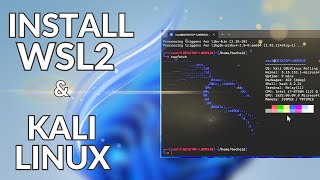 How To Install Wsl2 On Windows 11 And Install Kali Linux [upl. by Lilybelle81]