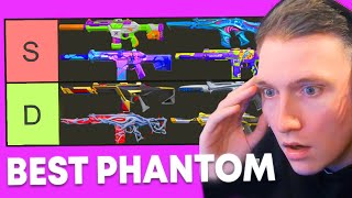 The ULTIMATE Valorant Phantom Tier List Ranking EVERY Phantom 2024 [upl. by Mikkel616]