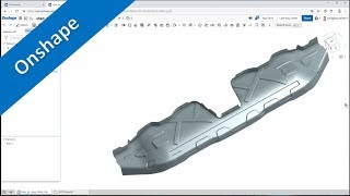 Crossbeam Part 2  Onshape Training  Part Design [upl. by Nytsirk104]