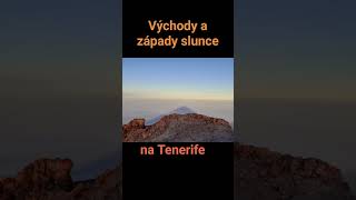 Východy a západy slunce na Tenerife travel hiking mare [upl. by Nauwtna]