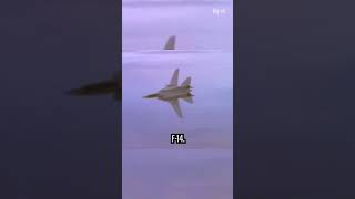 The moment F14 shot down 2 Libyan Mig23 in a dogfight shorts [upl. by Berard]