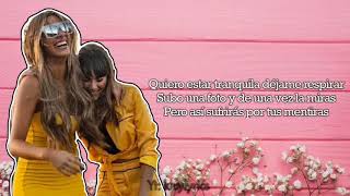 Aitana X Lele PonsTeléfono Lyrics [upl. by Eillak563]