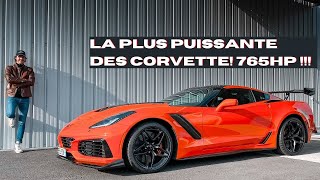 Corvette C7 ZR1 Démon de 765cv amp 1000nm dorigine [upl. by Rise]