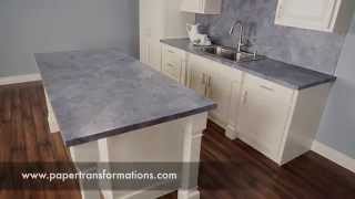 Resurfacing Laminate kitchen countertops  DIY Kitchen Ideas  Kitchen Designs [upl. by Iturhs]