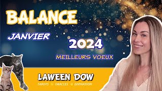 BALANCE JANVIER 2024  Le plus intense des tirages cest vous  Reconstruire en paix   HOROSCOPE [upl. by Gellman]