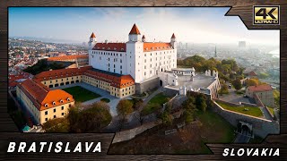 Bratislava ● Slovakia 🇸🇰 【4K】 Aerial Cinematic Drone 2024 [upl. by Darda356]