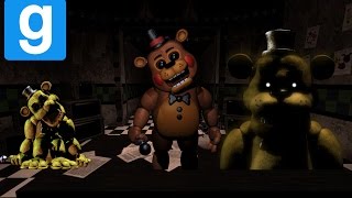 Five Nights At Freddys 2 gMOD Horror Map  POIISED amp BOYz SHENANIGANS 14 [upl. by Annahael107]