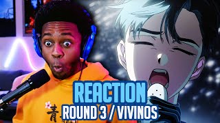 HES HEARTLESS  VIVINOS  quotROUND 3  Alien Stagequot  REACTION [upl. by Einaej]