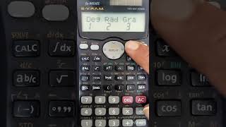 How to set values after decimal places in fx991MS  calculator tricks and method [upl. by Dame]